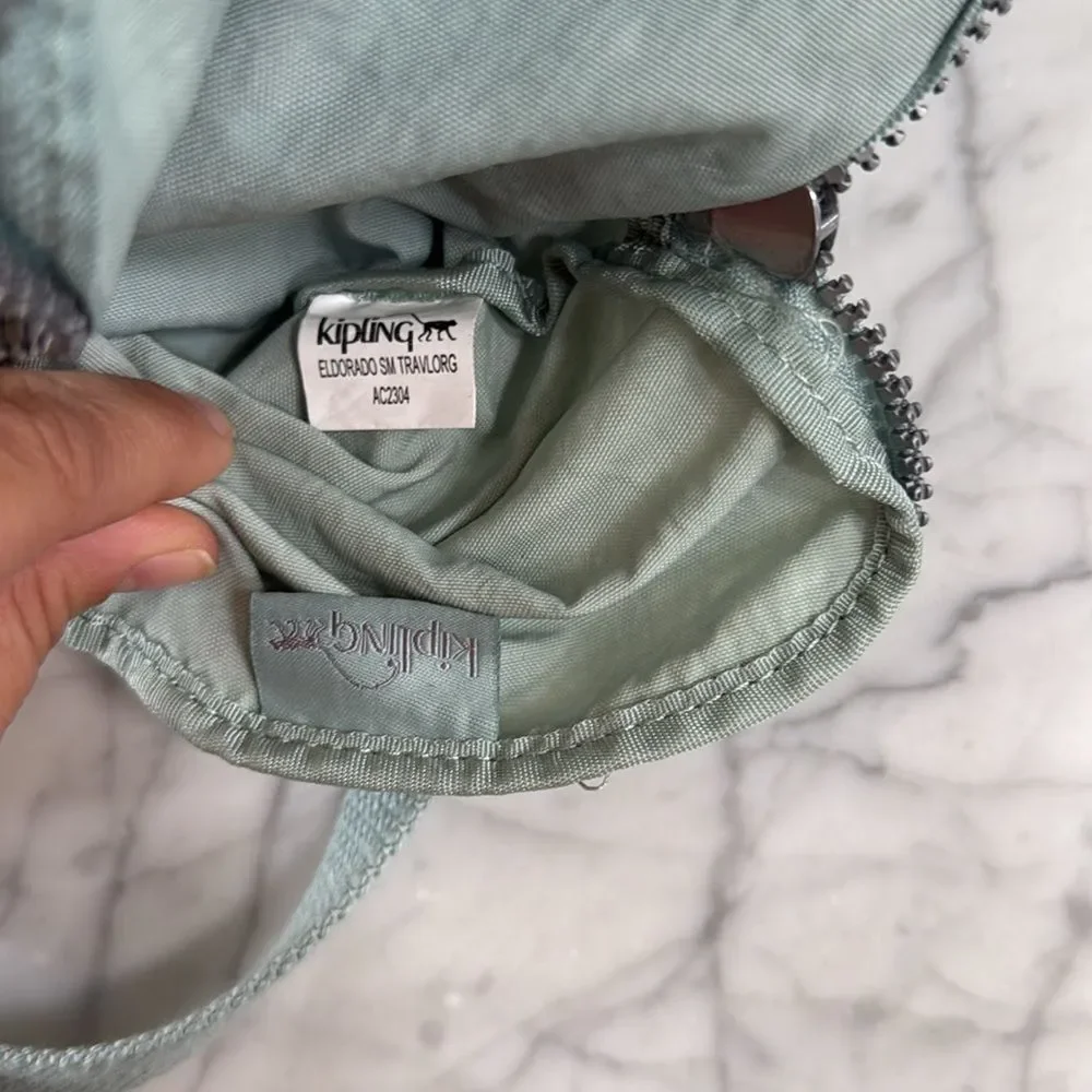 Kipling El Dorado Crossbody Shoulder Strap Mini Bag Mint